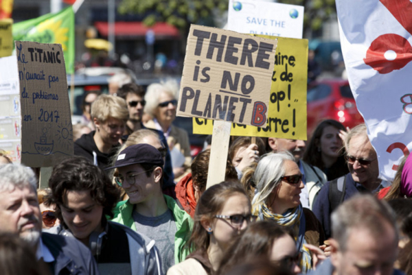 Genève aussi participe à la marche pour le climat