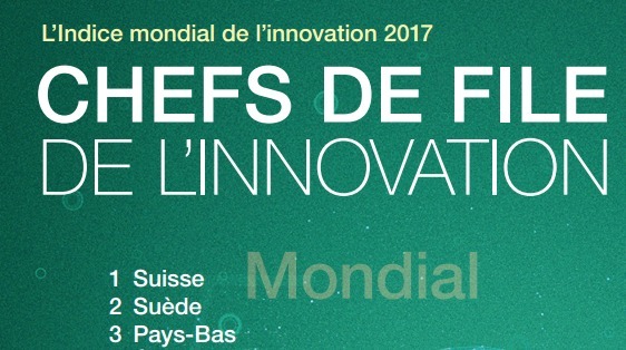 La Suisse, en tête de l&rsquo;Indice mondial de l’innovation 2017