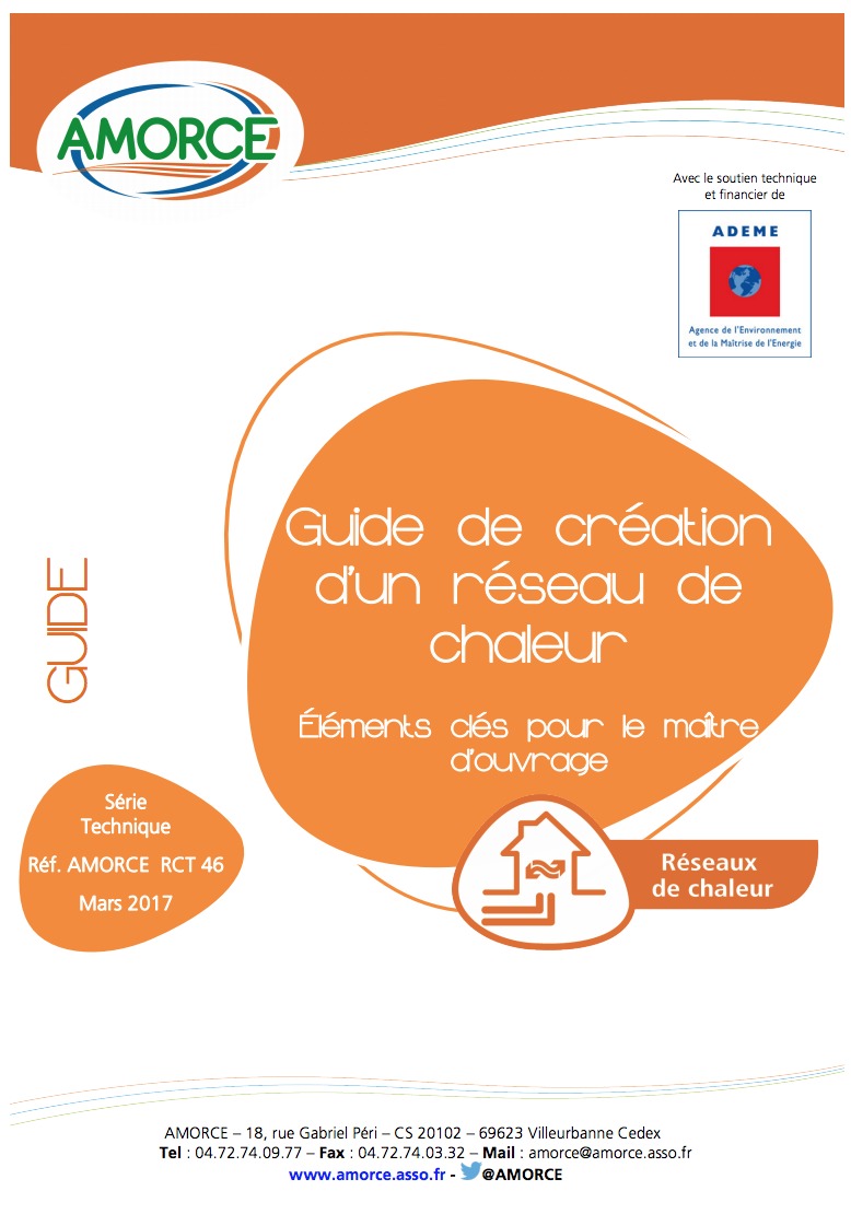 Publication d'un guide de création d'un réseau de chaleur