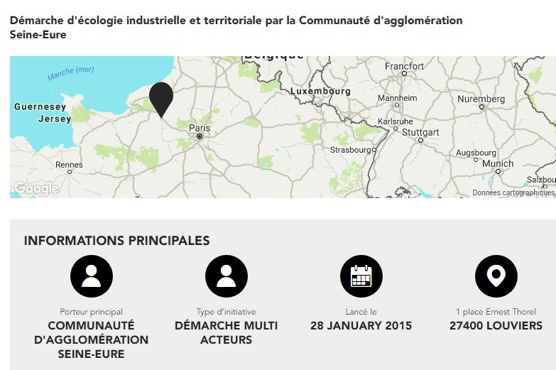 [Ailleurs] Démarche d&rsquo;écologie industrielle et territoriale par la Communauté d&rsquo;agglomération Seine-Eure – France