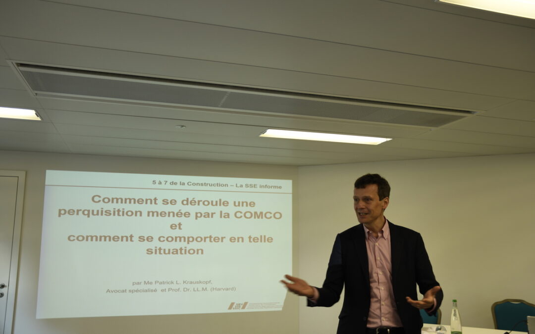 Un entrepreneur face à la COMCO