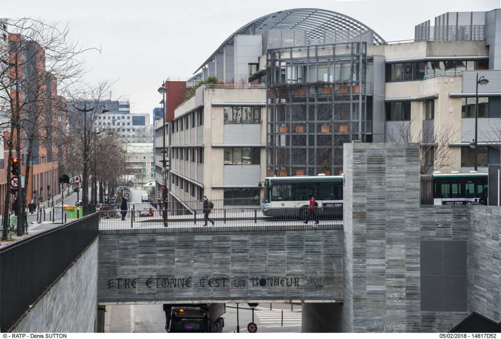 ILLUSTRATION QUARTIER DES DEUX RIVES, AUTOUR DE L’AVENUE DE FRANCE Paris aussi se met à l'écologie industrielle