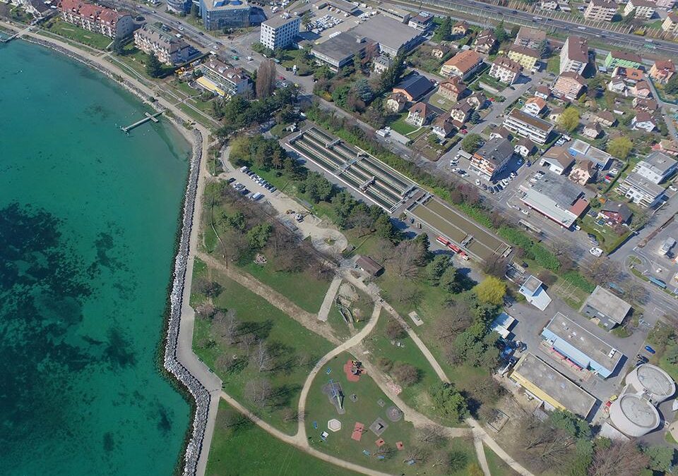 Un chauffage à distance innovant mis en service à la STEP de Morges