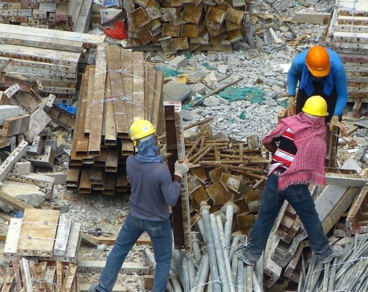 [Ailleurs] Une étude téléchargeable sur le recyclage des déchets de chantiers (déconstruction – rénovation)