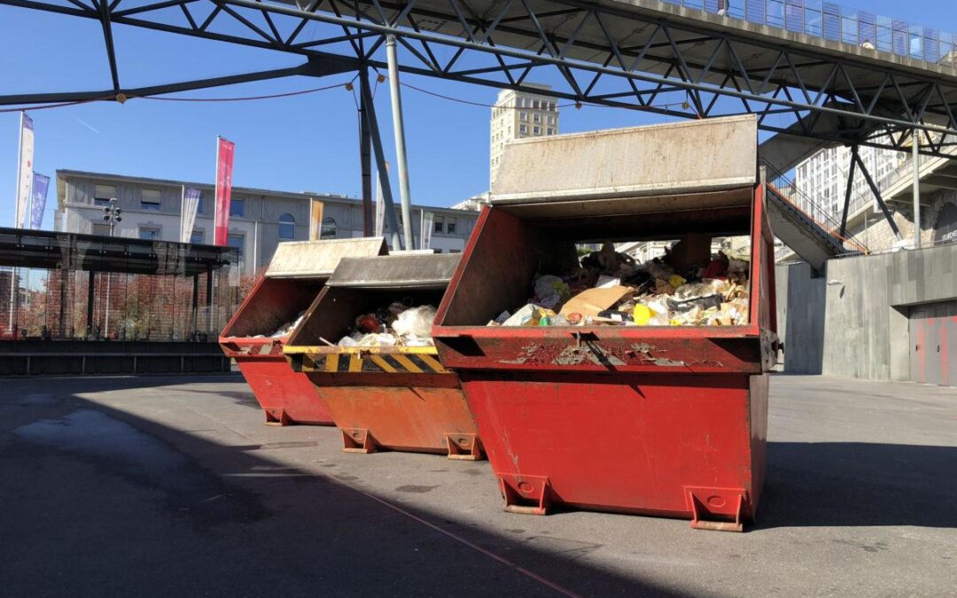 A Lausanne, 4,5 tonnes de déchets sauvages sont ramassés chaque jour