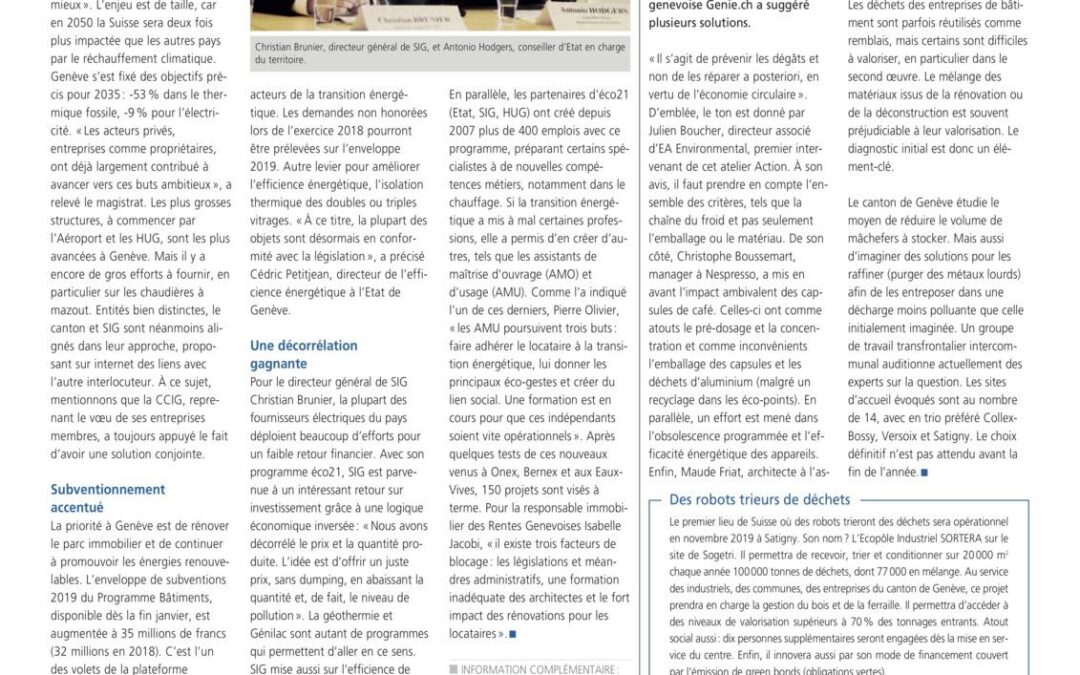 Découvrez l&rsquo;article du CCIGinfo relatant l&rsquo;atelier Genie n°5 sur l&rsquo;écoconception !