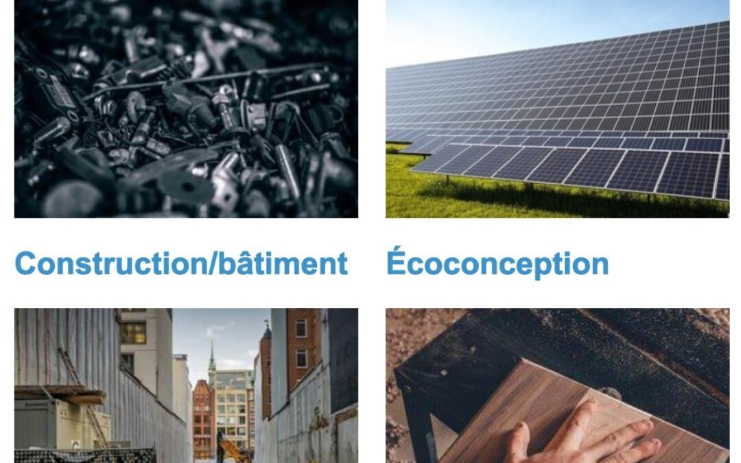 Avez-vous déjà exploré les pages Genie.ch sur les filières de l&rsquo;écologie industrielle ? Déchets, Energie, Construction/Bâtiment et Ecoconception : découvrez des contenus utiles et les membres Genie.ch acteurs de ces domaines !