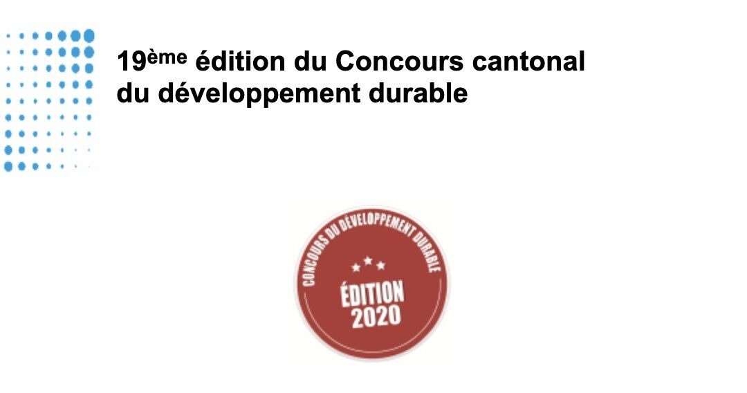 Rappel : Inscription au Concours cantonal du développement durable jusqu&rsquo;au 31 mars