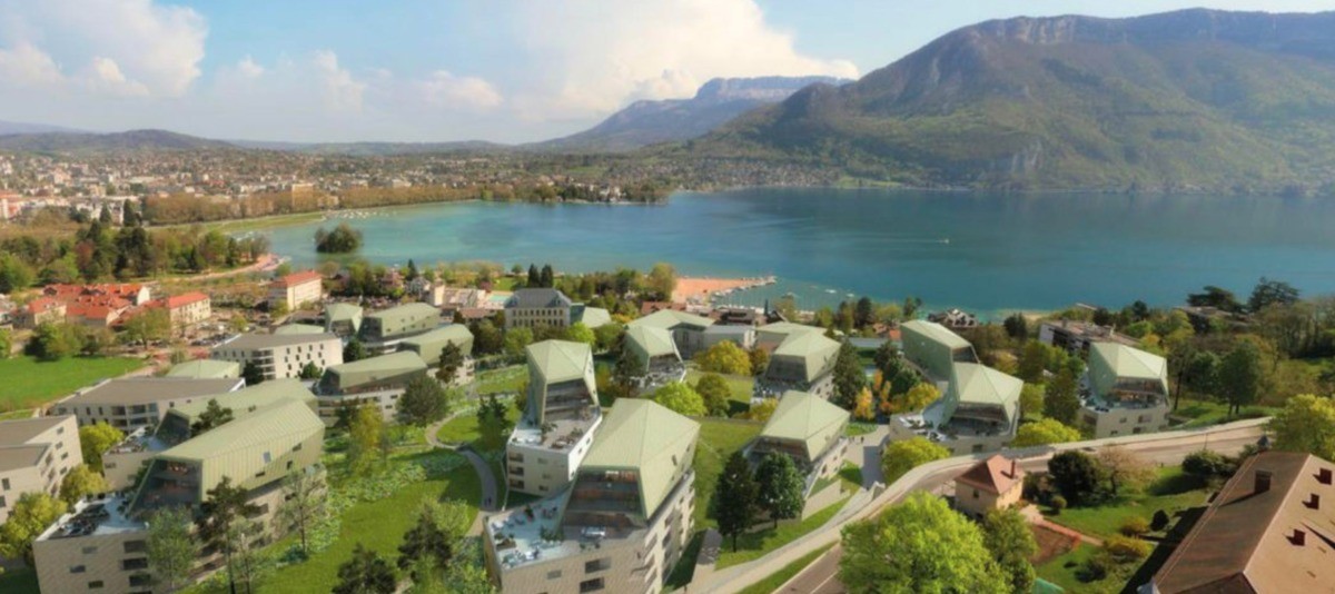 (Vu d'ailleurs) Annecy : le réseau de chauffage d’un nouveau quartier puisera son énergie dans le lac