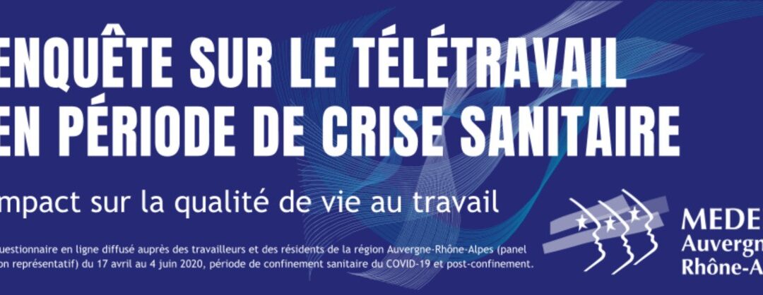 Enquête sur le télétravail en période de crise sanitaire – GOWO