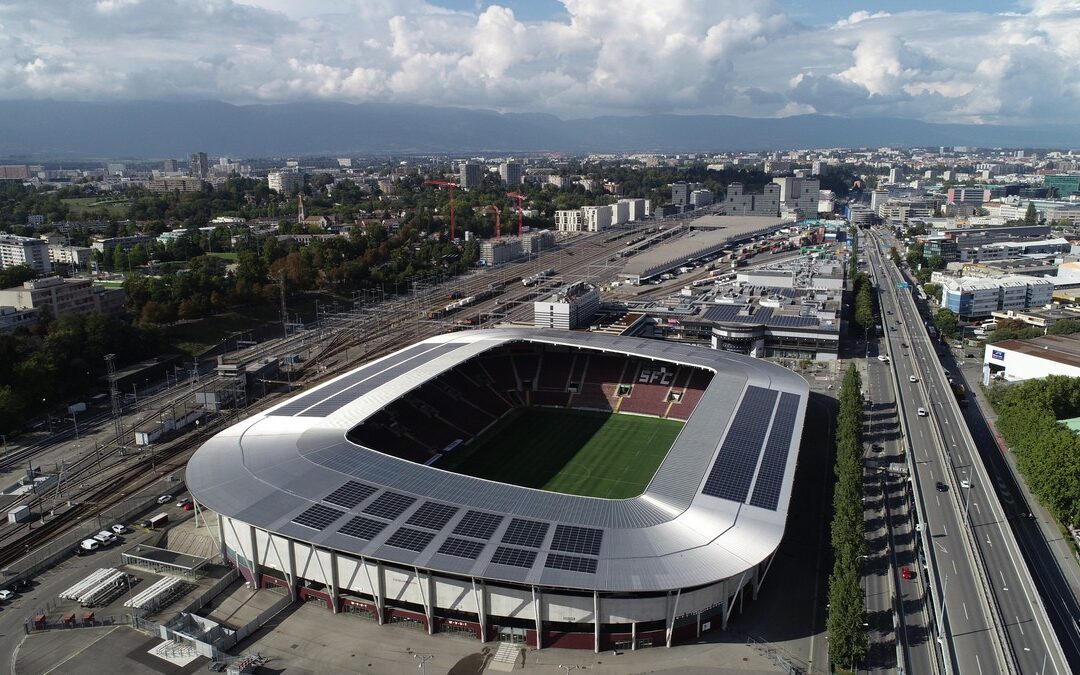 Une centrale solaire participative sur le Stade de Genève