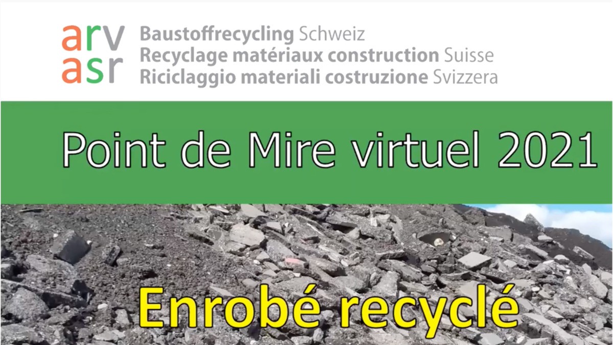 2658_cover Recyclage des enrobés bitumineux : point de mire de l'asr du 21.01.2021 et guide de bonnes pratiques à paraître