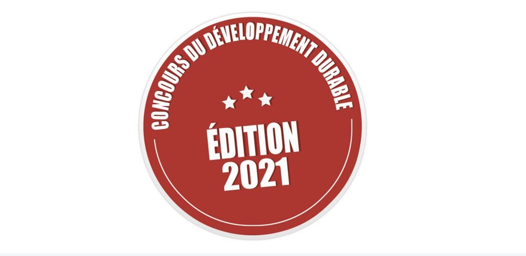 RAPPEL : Concours cantonal du développement durable 2021