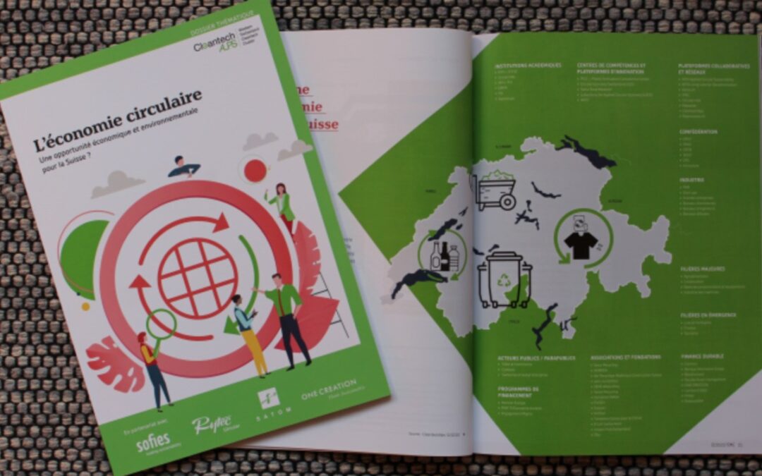 Economie circulaire : la Suisse peut faire davantage