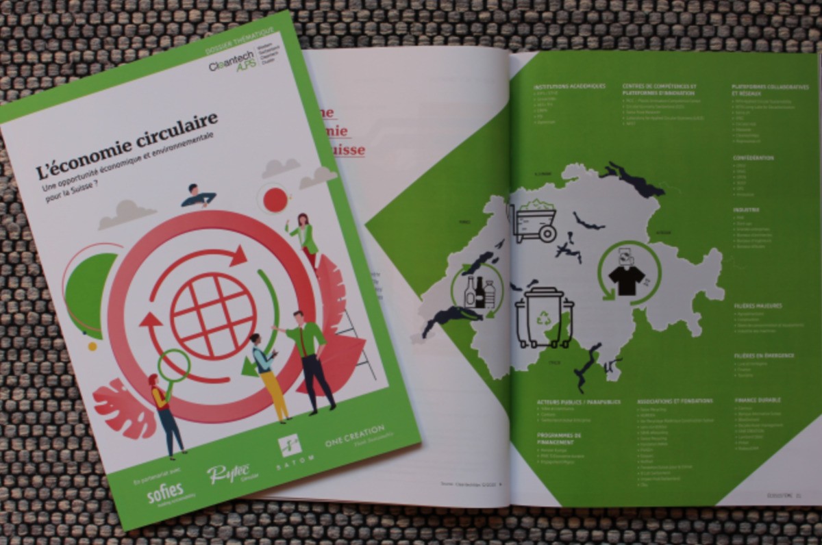 Economie circulaire : la Suisse peut faire davantage