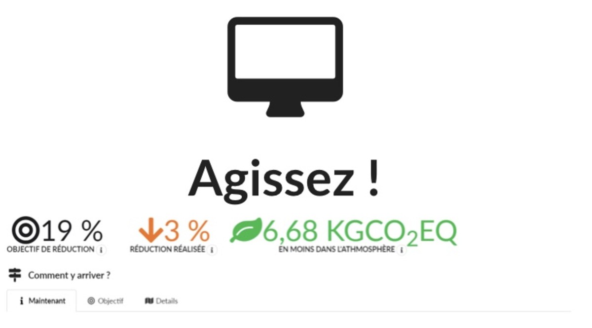 Budget Our Planet en une minute ♻️ Réduction de l'empreinte carbone