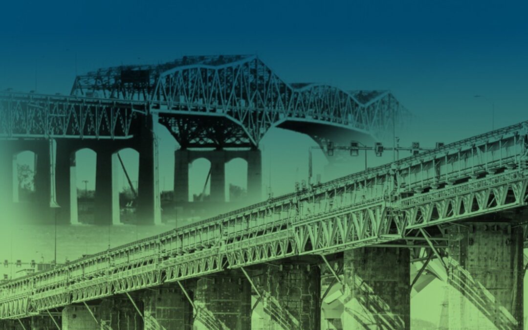 [Vu ailleurs] Création d&rsquo;un gisement de matériaux suite à la déconstruction du pont Champlain (Montréal)