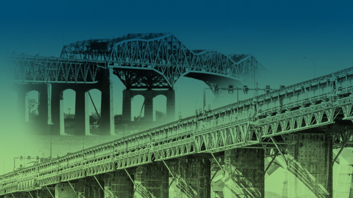 [Vu ailleurs] Création d'un gisement de matériaux suite à la déconstruction du pont Champlain (Montréal)