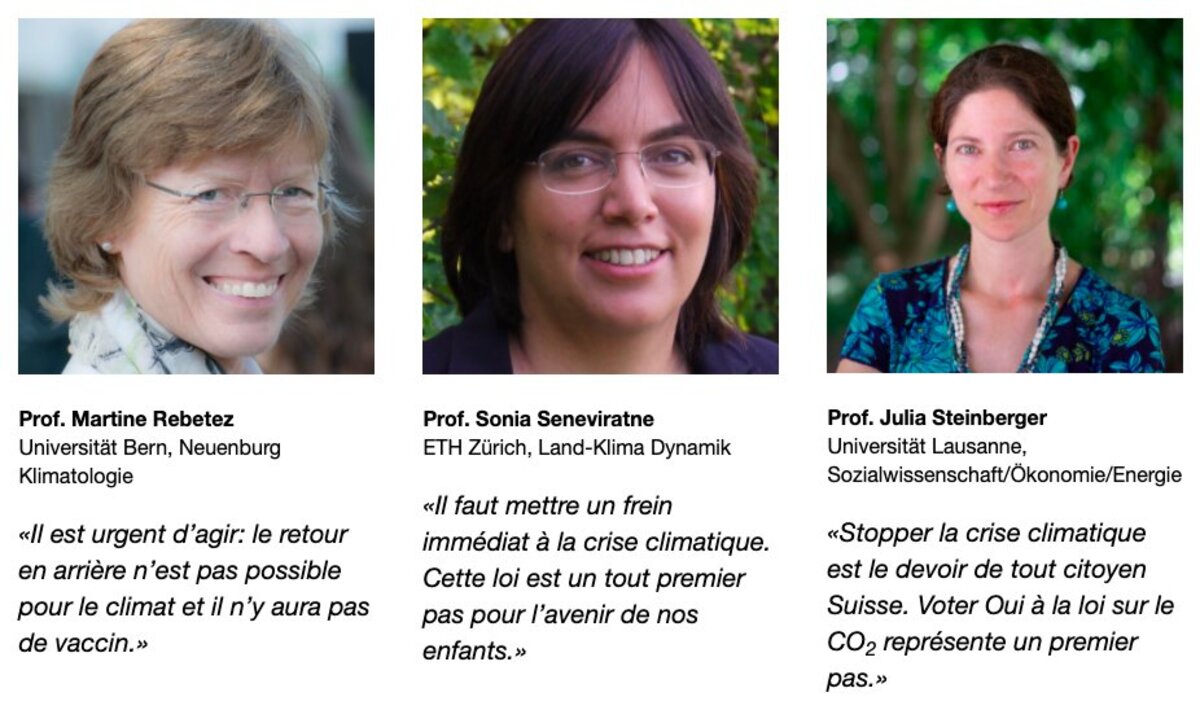2720_cover Les scientifiques suisses se mobilisent pour la loi sur le CO2