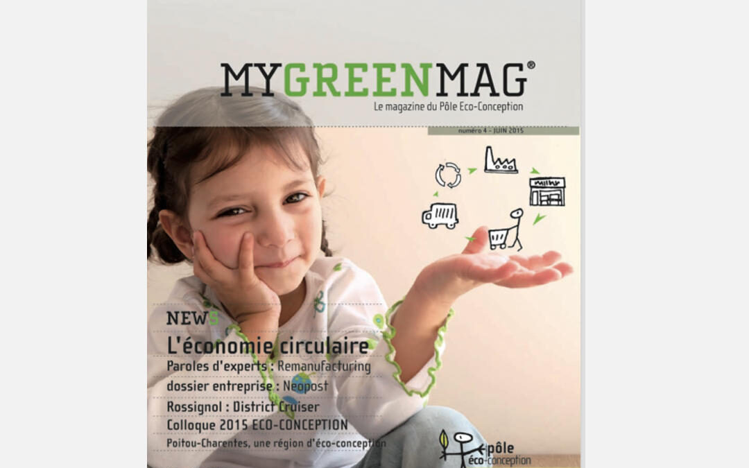 MYGREENMAG: Le 1er magazine ecodesign en Europe (sortie du 4eme numéro)
