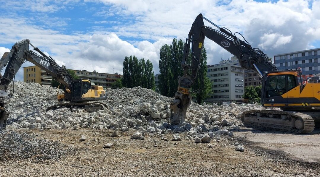 [Entretien avec Losinger Marazzi SA] Le béton recyclé au cœur du chantier Quai Vernets
