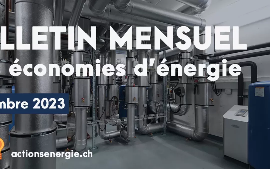 Economies d&rsquo;énergie à Genève – Bulletin de novembre 2023