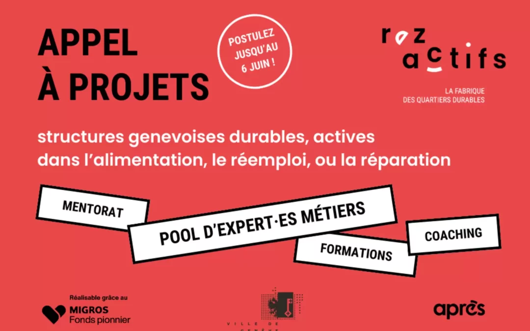 Appel à candidatures – Rez Actifs