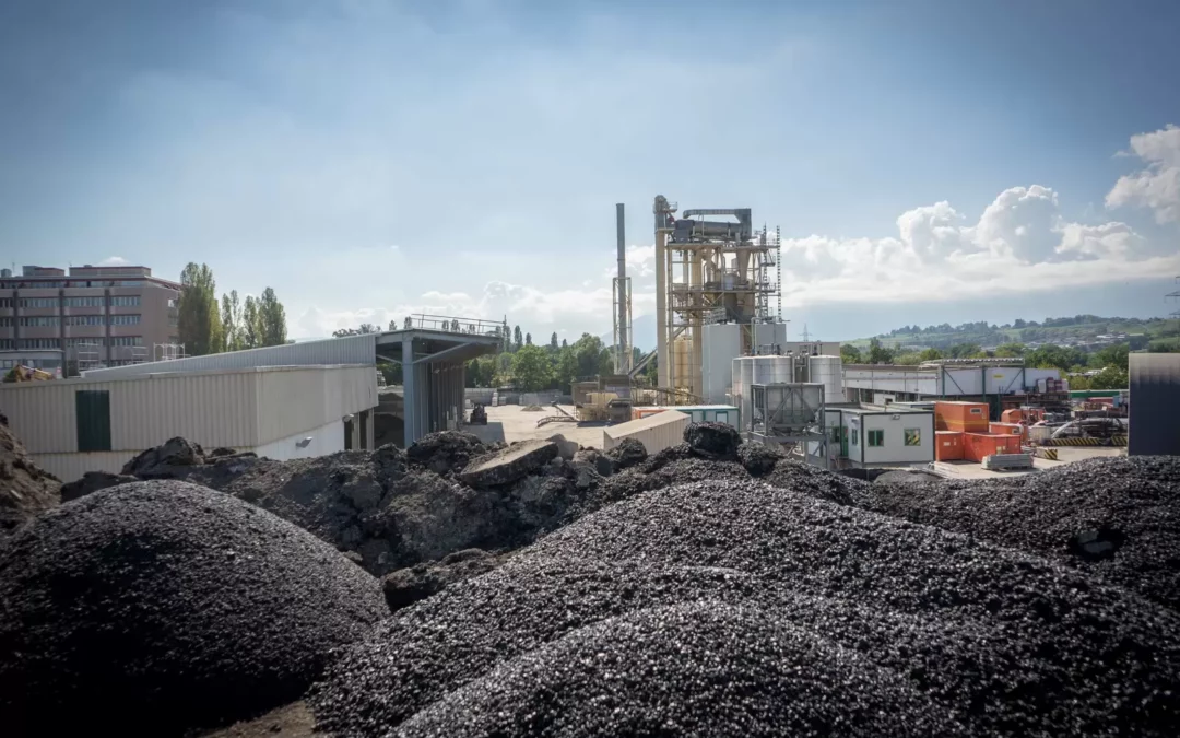[Focus ECOMATGE] Tecvia SA (groupe Colas) assure le recyclage des enrobés bitumineux