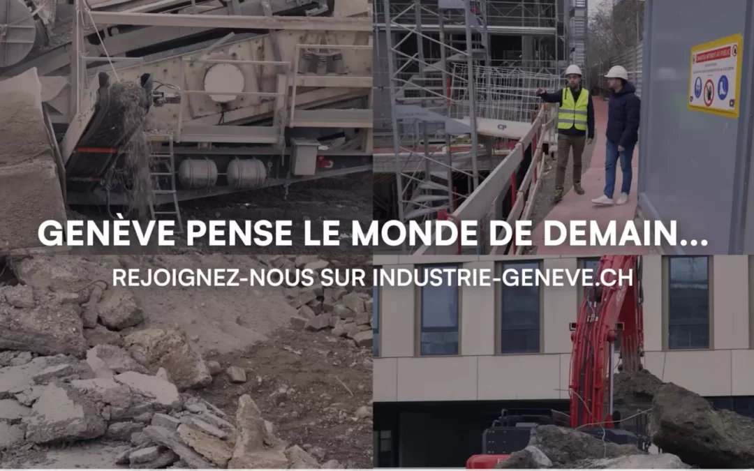 #Le Monde de Demain – Béton recylé (Léman Bleu)