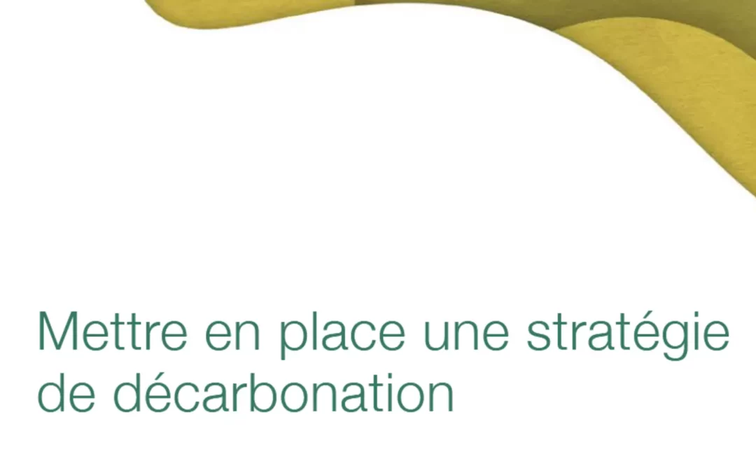 Guide Entreprises & Durabilité – Concevoir une feuille de route de décarbonation