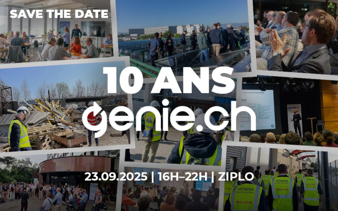 Save the date – GENIE fête ses 10 ans / mardi 23 septembre