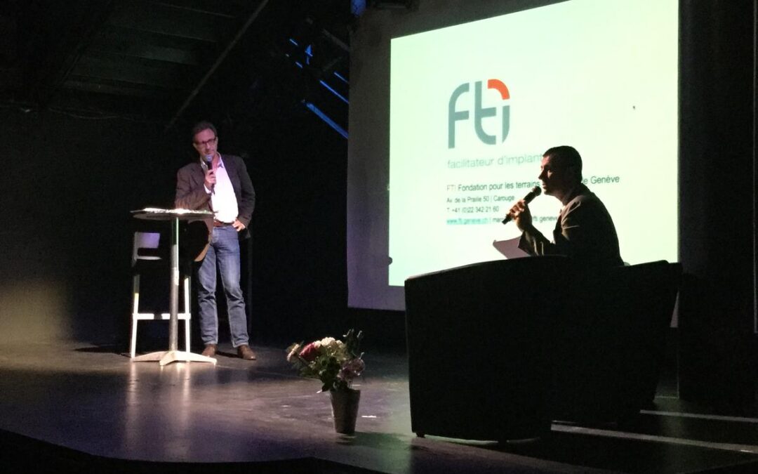 Présentation de Genie.ch lors du lancement du Réseau ECLAIRA, à Lyon.